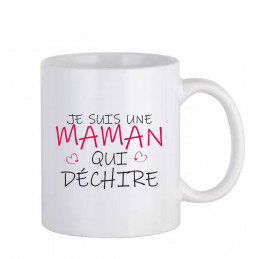 Mug " Je suis une maman qui...